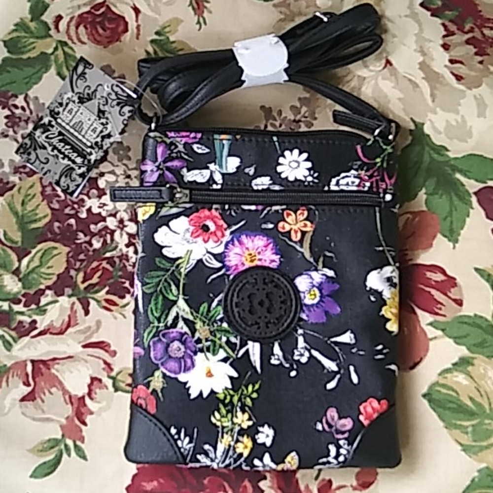 NWT Floral crossbody purse